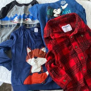 4 pc lot boys size 5T